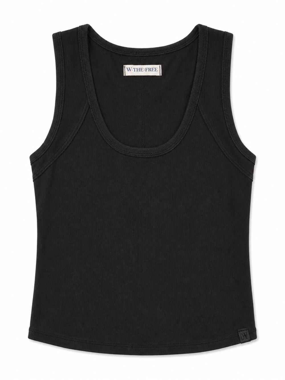 We The Free Classic Black Rib Tank
